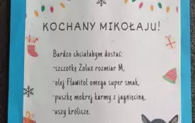 Na zdjęciu tekst apelu.