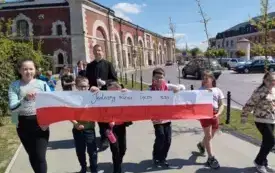 Na zdjęiu prace dzieci.
