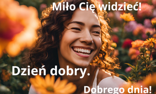 Na zdjęciu miłe słowa.