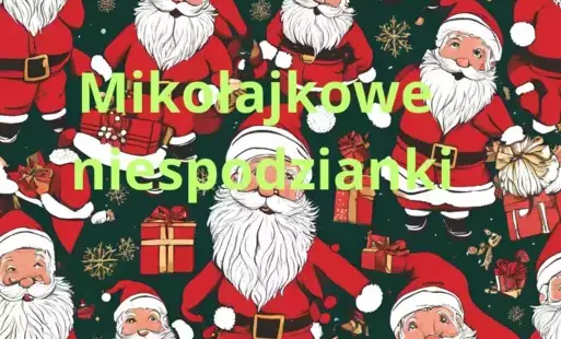 	 Na zdjęciu mikołaje.