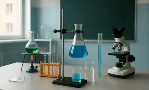 Na zdjęciu pracowania chemiczna.